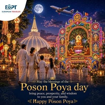European Traveler Poson Poya greeting
